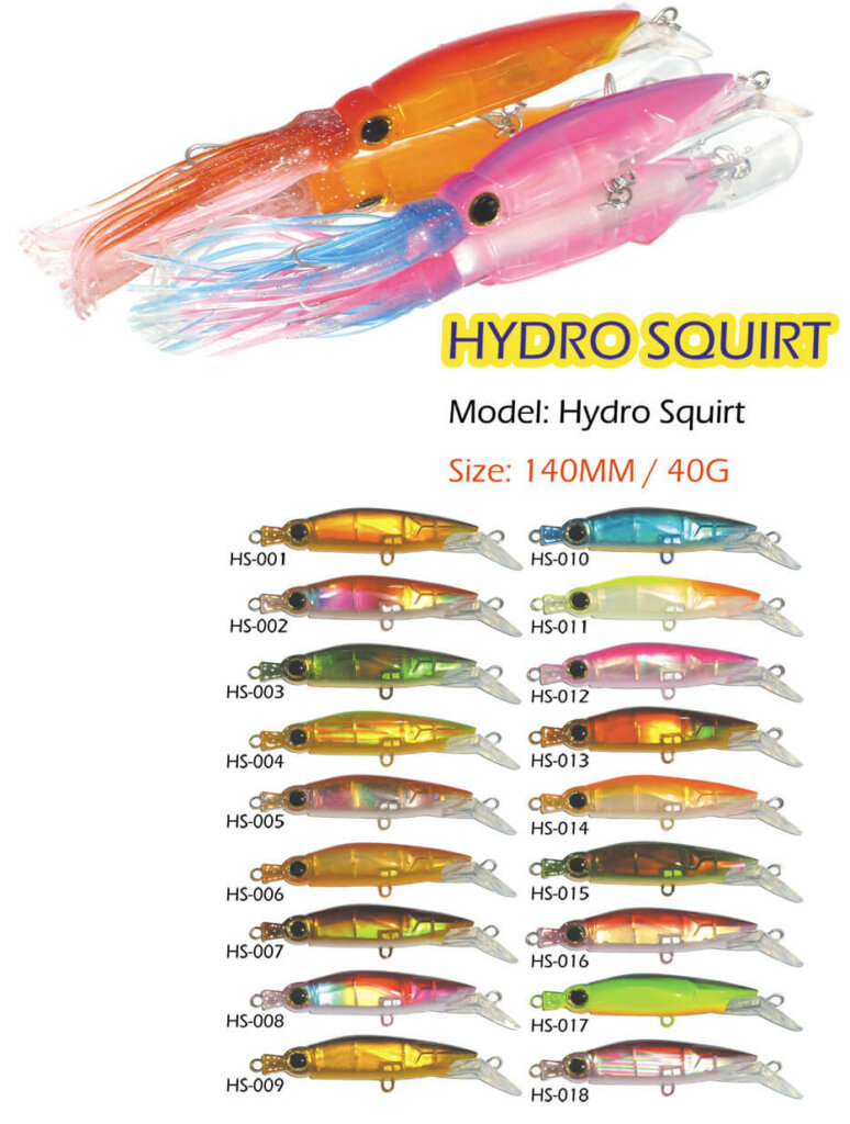 Squirt Floating Lures 14CM 80G