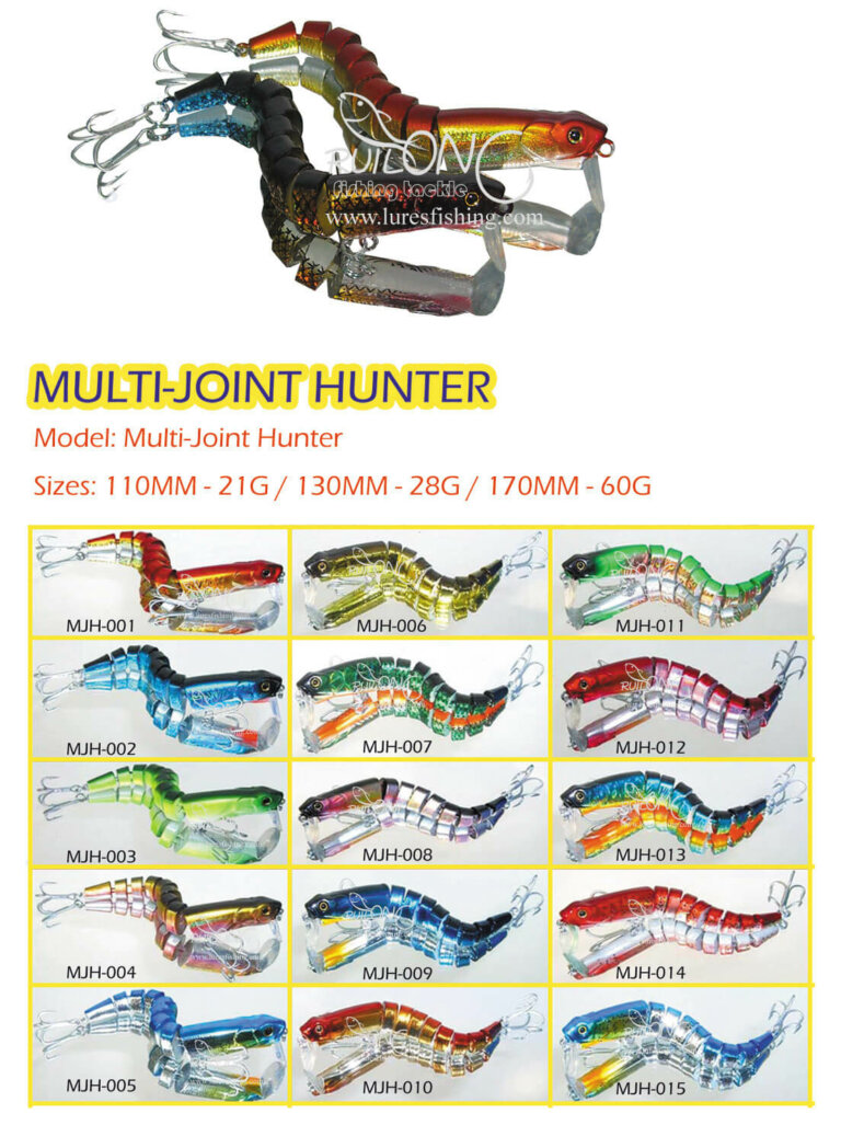 MultiJoint Hunter Swim Baits RUILONG FISHING TACKLE