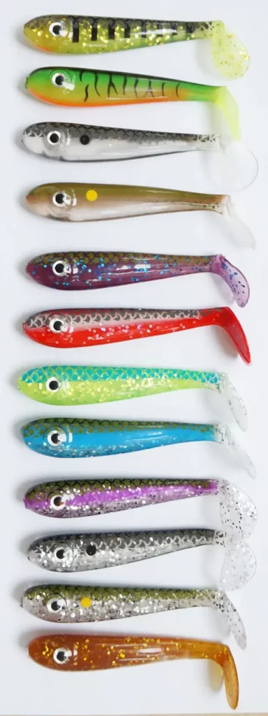 Hollow Body Shad Soft Lure Swimbait Bass Fishing Lures